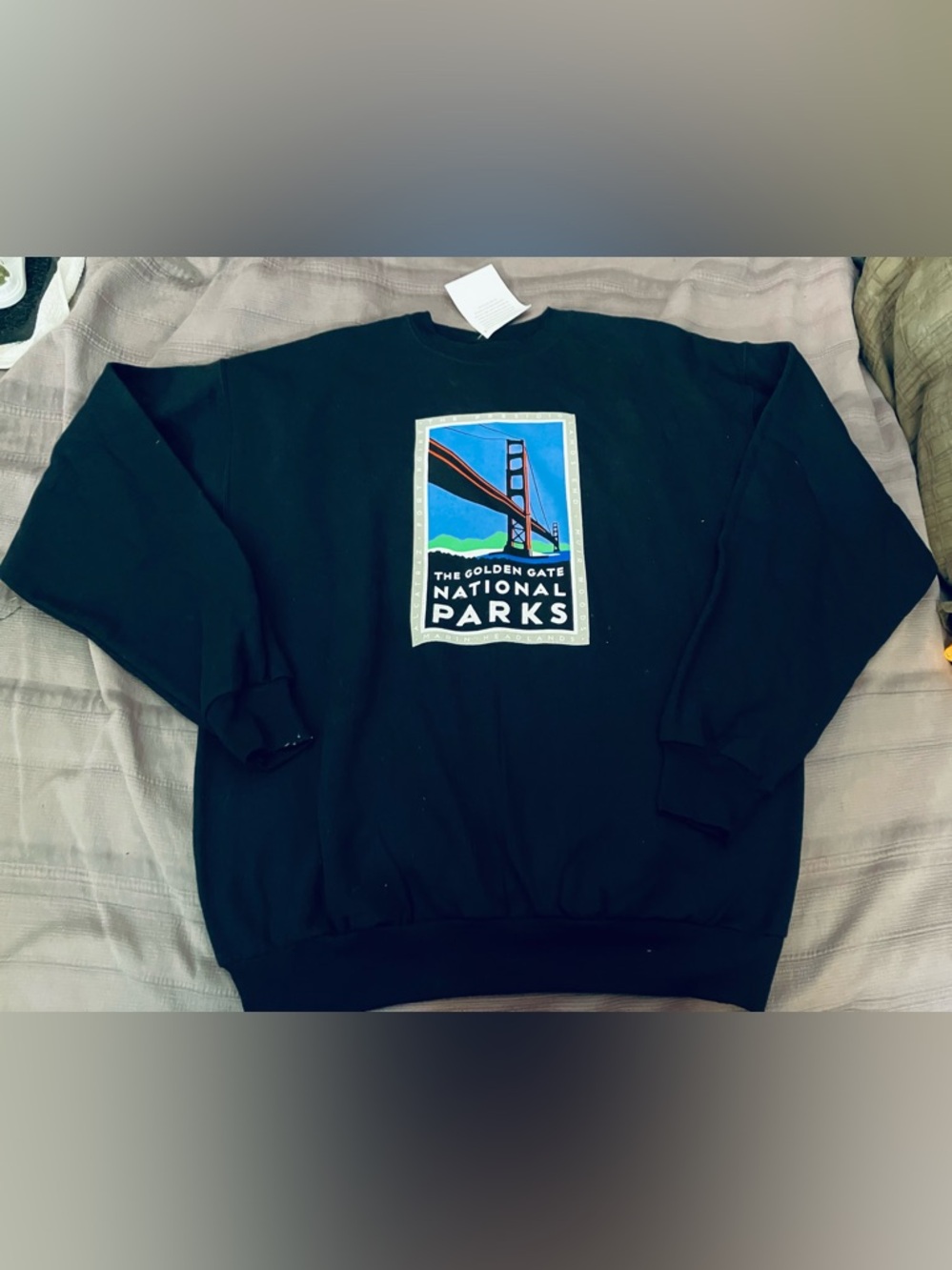 California The Golden State National Parks Conservatory Sweatshirt Mens sz L NEW